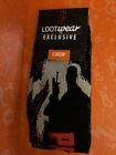 Loot Wear Crate Exclusive Predator Crew Socks - Unisex 6-12 One Size Fits Most