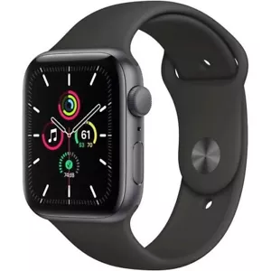 Apple Watch Series 5 GPS 44mm Space Gray Aluminium Case (Good) - Picture 1 of 3