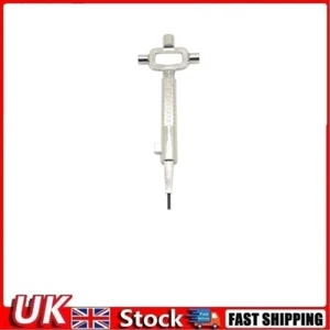 Sliver Locksmith Tool Multi Purpose Cylinder Gauge Cam Turner Spindle Turner Acc - Picture 1 of 5