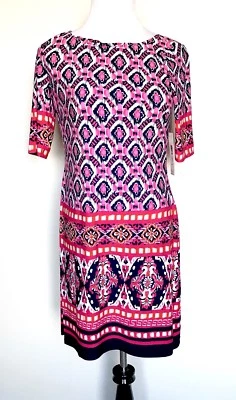 Eliza J розовый бриллиант эластичной туника платье новый с Ярлыками розница $118 цена $59 размер 4 - Изображение 1 из 4