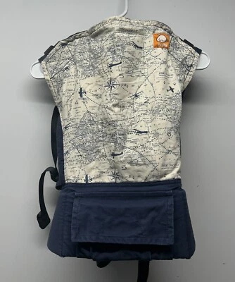 Tula- Navigator Map-Baby Carrier With Hood-Fast Ship - Image 1 of 4
