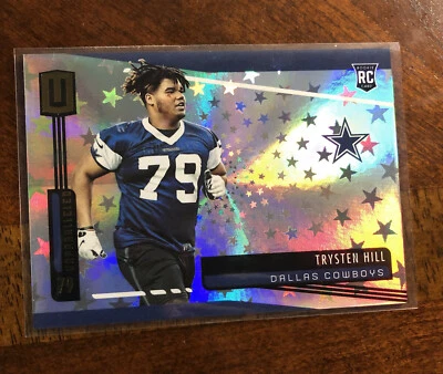 2019 panini unparalleled Trysten Hill RC Astral /200 - Image 1 of 2