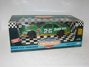 1/18 FORD #26 QUAKER STATE/STEVE KINSER THUNDERBIRD DIECAST RACE CAR NIB 1995 - Picture 1 of 4
