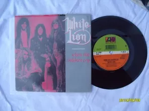 WHITE LION WHEN THE CHILDREN CRY ATLANTIC RECORDS UK 7" VINYL SINGLE in P/SLEEVE - Picture 1 of 2