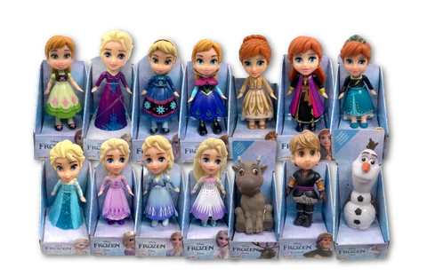 Disney Frozen Cute Mini Poseable 3.5" Doll Choose from All 14 Frozen Charaters Cover