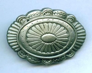 Concho Concha Nieten Biker Pferde Western oval 444 - Bild 1 von 1