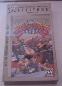 WWF Attitude Best Of The Survivor Series 1987 - 1997 Factory Sealed VHS Video - Bild 1 von 10