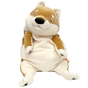 Plush Doll Mochi Inu Aka (Red) Shiba Inu Size L Free Ship w/Tracking# New Japan - Picture 1 of 3