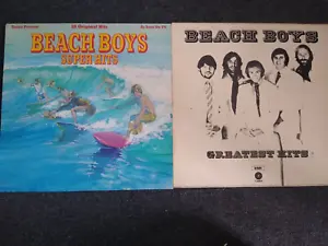 The BEACH BOYS Greatest Hits & Super Hits Album 2 LPS Very Good Condition - Picture 1 of 3