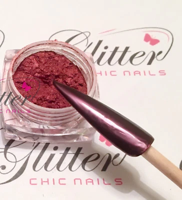 GLITTER CHIC NAILS GLÜHWEIN CHROMPIGMENTE - NAIL ART