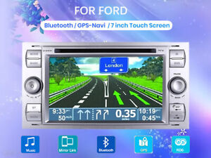 Car Stereo Radio DVD CD Player GPS Sat Nav For Ford FOCUS Galaxy Mk2 Transit Mk7