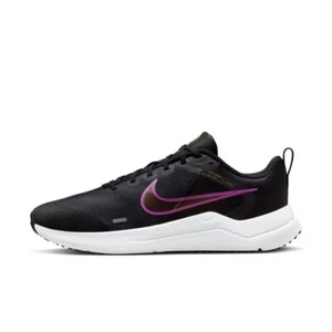 Nike Downshifter 12 Running Shoes Black White DD9293 001 Men's Size 10 - Picture 1 of 7
