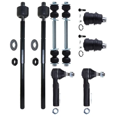 Rótulas delanteras con extremos de varilla de amarre para Dodge Neon Plymouth 2000-2001 2003 neón Foto 1 de 4