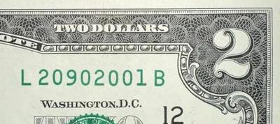 $2 - 2017 - 🎂Birthday Note🎂 - Feb. 9th, 2001 - (20902001) - UNC - Image 1 of 4