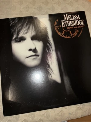 MELISSA ETHERIDGE - Brave and Crazy (1989) Vinyl LP Record. EX- vinyl Foto 1 de 4