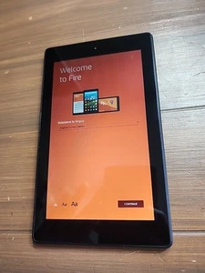 Amazon Kindle Fire 7 7th Generation SR043KL 8GB BLACK Tested & Reset - Picture 1 of 4