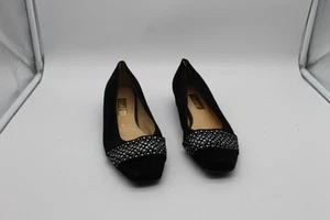 Gabor Court Shoes Gr.37 Black with Stones Very Good #A0049 - Bild 1 von 1