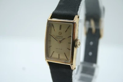 [Exc+3] Vintage 1970 OMEGA De Ville Cal.661 Automático 24J Esfera Dorada Damas Foto 1 de 4