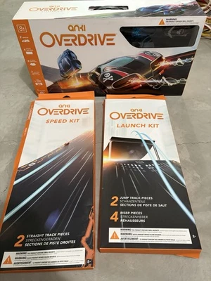 Anki Overdrive Starter Kit With Speed Kit And Launch Kit-never Used-open - Image 1 of 4