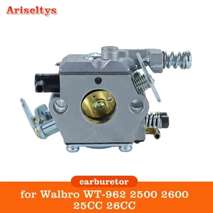 Carburador de motosierra 2600 para Walbro WT-962 2500 25CC 26CC potencia de jardín - Imagen 1 de 6