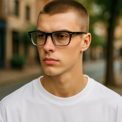 Óculos/armações Ernest Hemingway 4606 51/20/140 preto O31 - Imagem 1 de 4