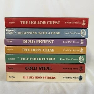 Leonidas Witherall Asey Mayo Mystery Series Phoebe Taylor Vintage Book Lot of 7 - Foto 1 di 6