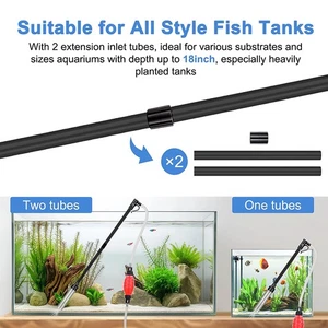 Quick Aquarium Siphon Pump Gravel Cleaner a - Picture 1 of 8