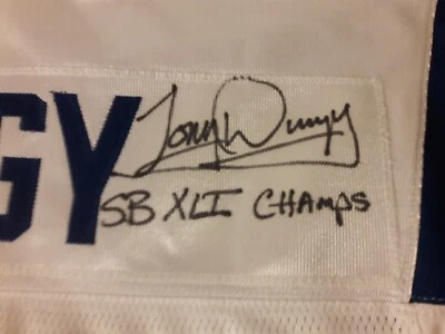 NWT TONY DUNGY SIGNED INDIANAPOLIS COLTS AUTHENTIC JERSEY SB XLI CHAMPS PSA DNA - Image 1 of 4