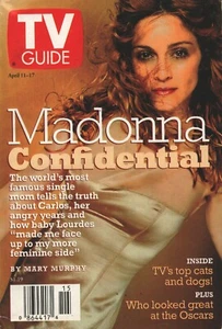 TV Guide April 11-17, 1998 - Madonna: Confidential - Lloyd Bridges - David Spade - Picture 1 of 2