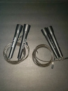 2x Adjustable Fitness Speed Jump Ropes Crossfit Training - Picture 1 of 2