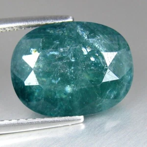 4.85 CT DAZZLING 100% UNHEATED BLUISH GREEN GRANDIDIERITE LOOSE GEMSTONE - Picture 1 of 4