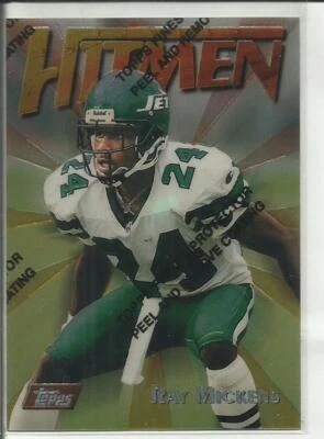 1997 Topps Finest #14 Ray Mickens New York Jets Hitmen - Image 1 of 2