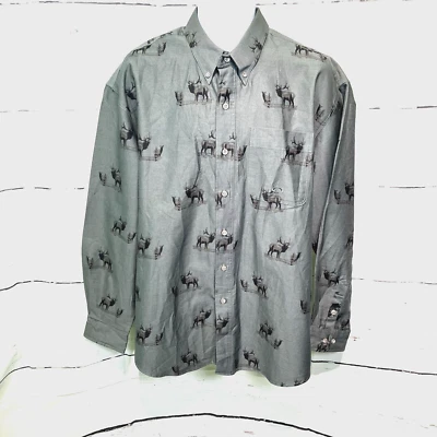 Camisa de caza al aire libre occidental manga larga Roper para hombre equipo de gran alcance Foto 1 de 4