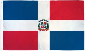 Dominican Republic Flag 2x3ft Flag Dominican Flag 2x3 - Picture 1 of 2
