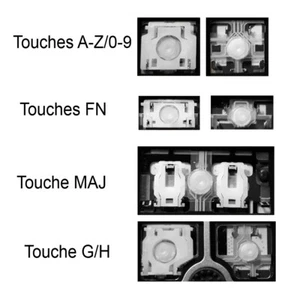 Touche de Clavier Français pour HP EliteBook 725 G3 G4 / 820 G3 G4 / 828 G3 G4 - Imagen 1 de 3