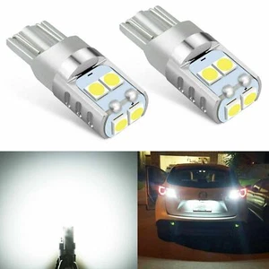 JDM ASTAR 2 PIEZAS Blanco Puro T10 192 194 3030 SMD Bombillas LED Licencia Luz 921 6000K - Imagen 1 de 9