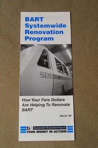 BART Systemwide Renovation Program - March 1996 - Picture 1 of 3