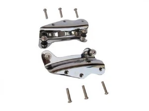 Chrome 4-Point Detachable Docking Hardware Kit for 2009-2013 Harley Davidson - Picture 1 of 1