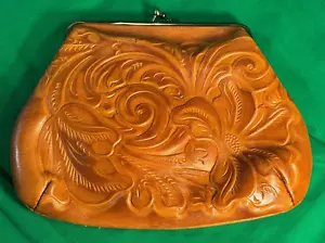 SCHÖN - Patricia Nash Savena verzierte Leder Clutch Kalbsleder Geldbörse - ohne Riemen - Bild 1 von 3