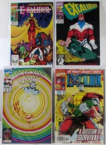 Excalibur Lot 4 #29, 64, 66, 112 1990 Marvel Captain Britain Shadowcat Comics - Picture 1 of 1