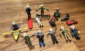 13 Jack in the Box Restaurant Kids Meal Toys Bendable Rubber Jack & Vehicles💗 - Picture 1 of 3