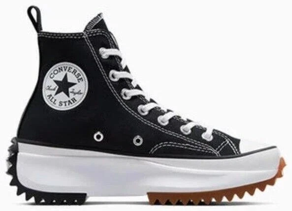 Size 8 - Converse Run Star Hike High Top Black