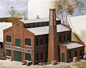Walthers Cornerstone N Scale Building/Structure Kit Vulcan Manufacturing Co. - Picture 1 of 1