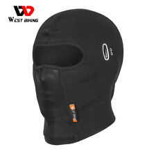 WEST BIKING Winter Balaclava Face Mask Helmet Liner Cycling Headgear Hat Black