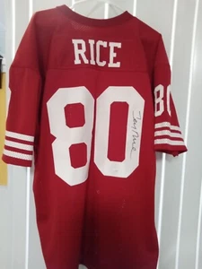 Jerry Rice Autographed Jersey JSA -1 # - Picture 1 of 5