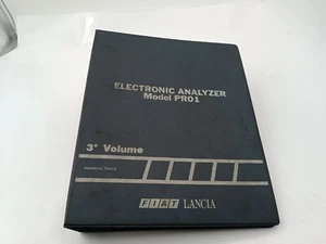 Manual de Taller Fiat Electronic Analizador Pro1 Tarjetas Diagnóstico Thema - Imagen 1 de 24