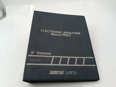 Manuale officina Fiat electronic analyzer Pro1 schede diagnosi Thema Ferrari ecc - Immagine 1 di 4