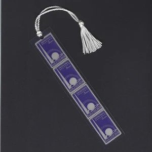 1939 New York Worlds Fair - Vintage Set of 4 Stamps Commemorative Bookmark! - Picture 1 of 2
