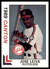 1989 Best Canton-Akron Indians Jose Leiva Canton-Akron Indians #22