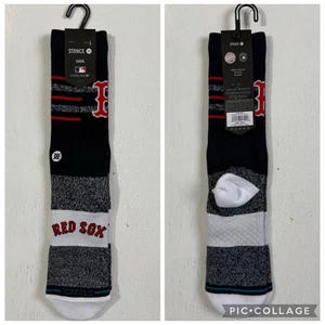 Stance Socks Classic Crew MLB Boston Red Sox Baseball Cotton Men's L 9-13 New - Picture 1 of 5